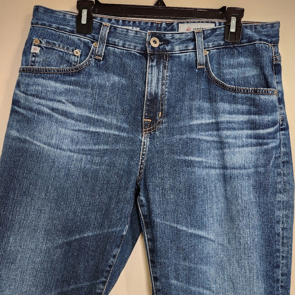 *SOLD* AG Adriano Goldschmied Ex-Boyfriend Slim Slouchy 10YR Alliance Size 30R - Picture 6 of 15